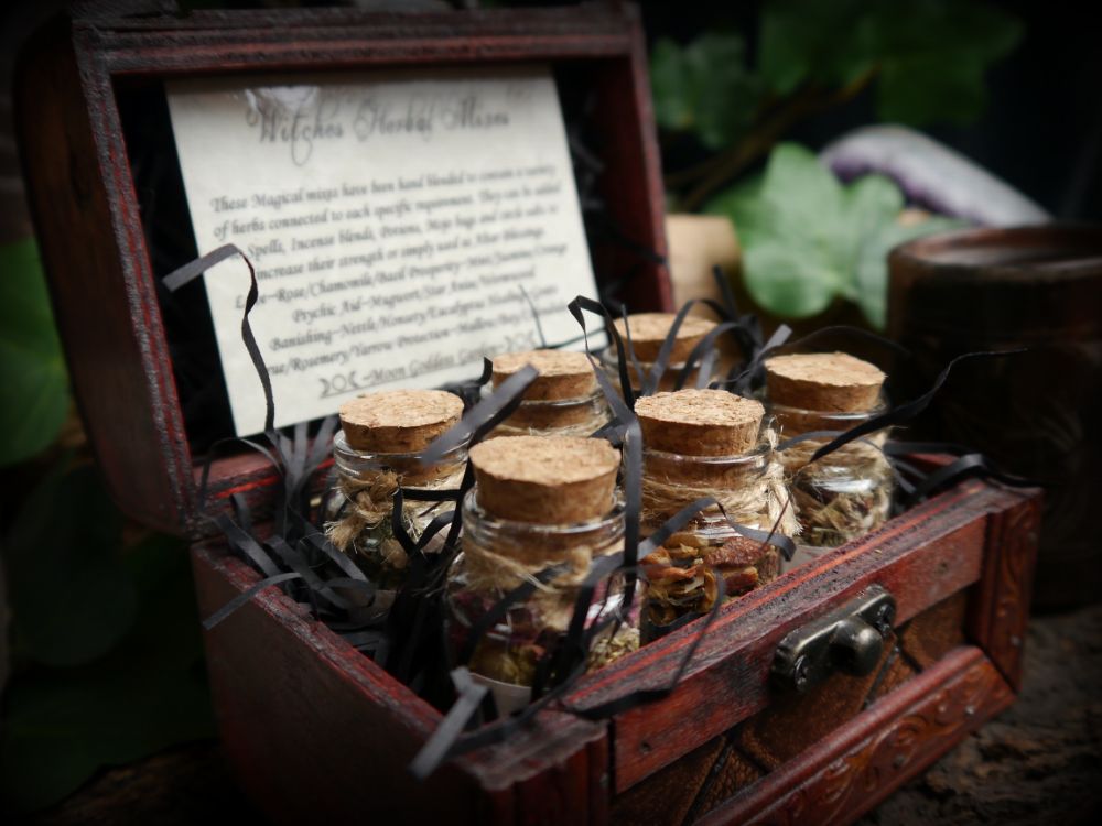 Apothecary and Herb Potion Bottles