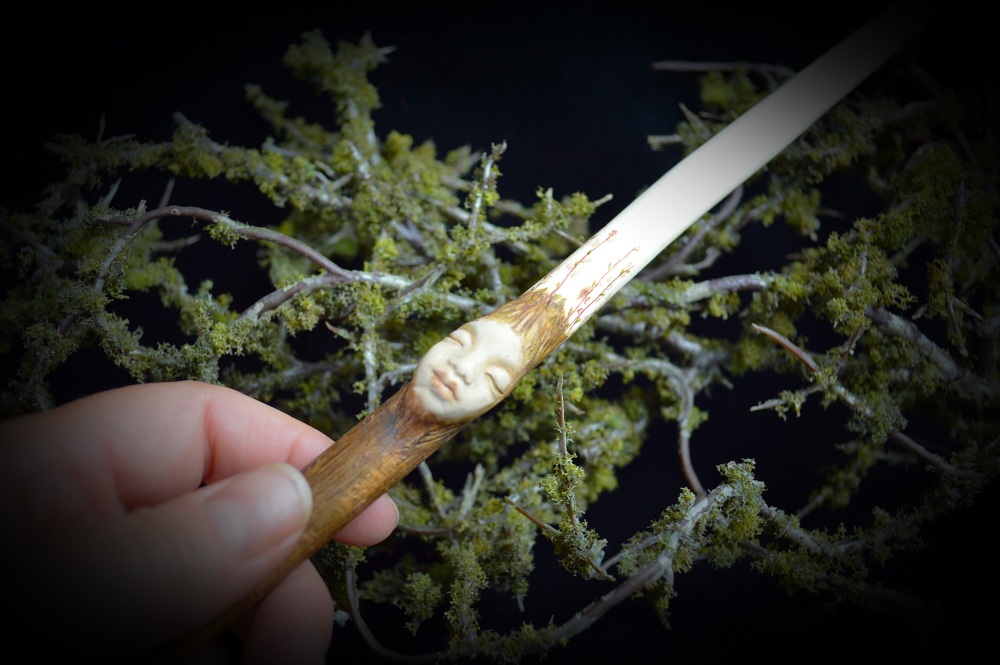Woodland Nymph Willow wood wand