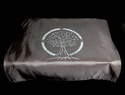 Black Altar Cloth with Tree of Life design