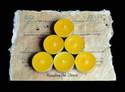 Spell Candles *Yellow* 6 x Tea Candles