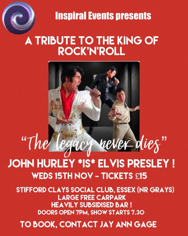 A Tribute to the King - with John Hurley