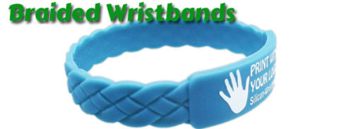 braided wristbands - # - 2