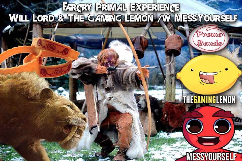 Farcry Primal, Wristbands, Will Lord, The Gaming Lemon, MessYourself
