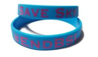 * Save Sky EndBSL 2 Custom Printed Charity Silicone Wristands by www.promo-