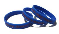 Custom Printed School Trip Junior Silicone Wristbands 2 by Promo-Bands.co.u