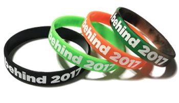 No Man Left Behind 2 - Custom Printed Camo Style Army Wristbands by Promo-B