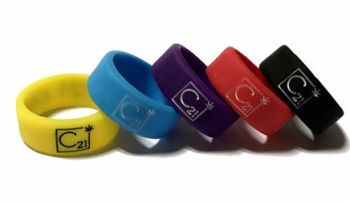 C21 - Custom Printed Vape Bands by Promo-Bands.co.uk