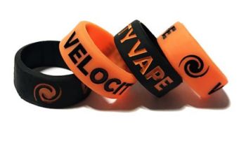 Velocity Vape - Custom Printed Vape Bands by Promo-Bands.co.uk