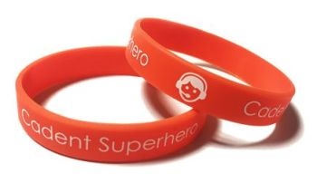 Cadent Superhero - Custom Printed Silicone Wristbands by www.Promo-Bands.co