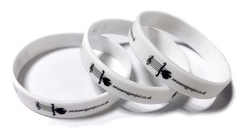 The Swansong Project - Custom Printed Silicone Wristbands by www.Promo-Band