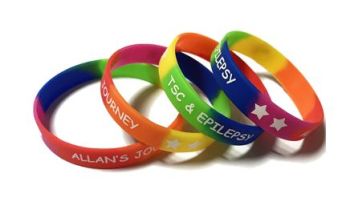 Allans Journey - Custom Printed Rainbow Pride LGBTQ Wristbands by Promo-Ban