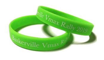 Baskerville VMax Rally 2019 - Custom Printed Wristbands by Promo-Bands.co.u