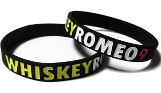 Whiskey Romeo9 - Custom printed Promotional wristbands by Promo-bands.co.uk