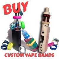 A3) Customisable Silicone Vape Tank Bands