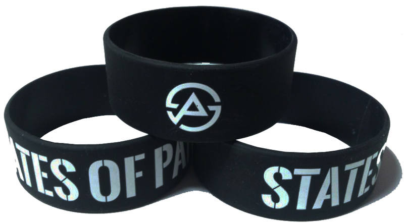 STATES OF PANIC - wristbands by www.Promo-Bands.co.uk