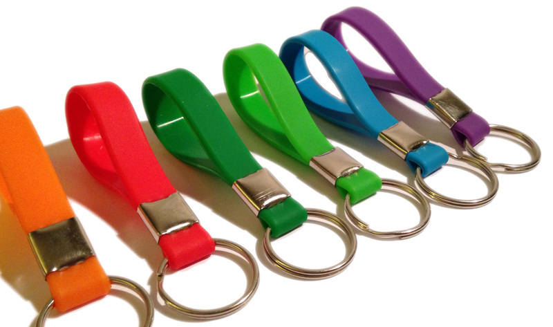 Mini-Loops Key rings 1 www.Promo-Bands.co.uk.