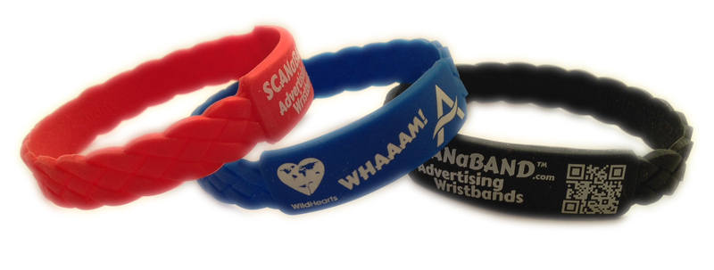 Braided Wristbands for school leavers