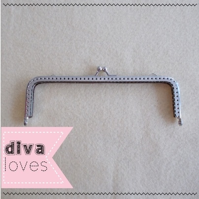silver coloured purse clasp diva crafts diva loves week 130