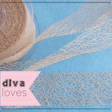 mesh ribbon trimming diva crafts diva loves week 139