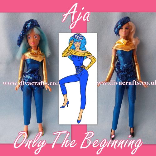 aja only the beginning outfit fashion jem doll clothes cazjar