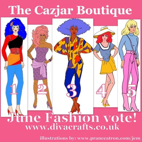 june jem fashion vote cazjar diva crafts