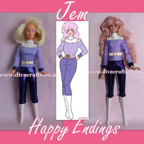 Handmade by Cazjar JEM Fashion Hasbro OR Integrity - 115