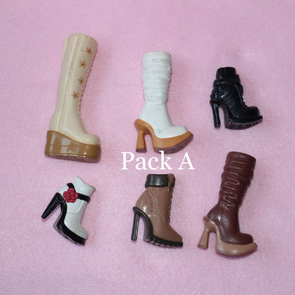 My Scene Barbie Odd Shoes Pack A