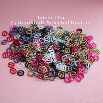 25 Assorted Plastic Buckles