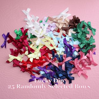 25 Assorted Ribbon Bows