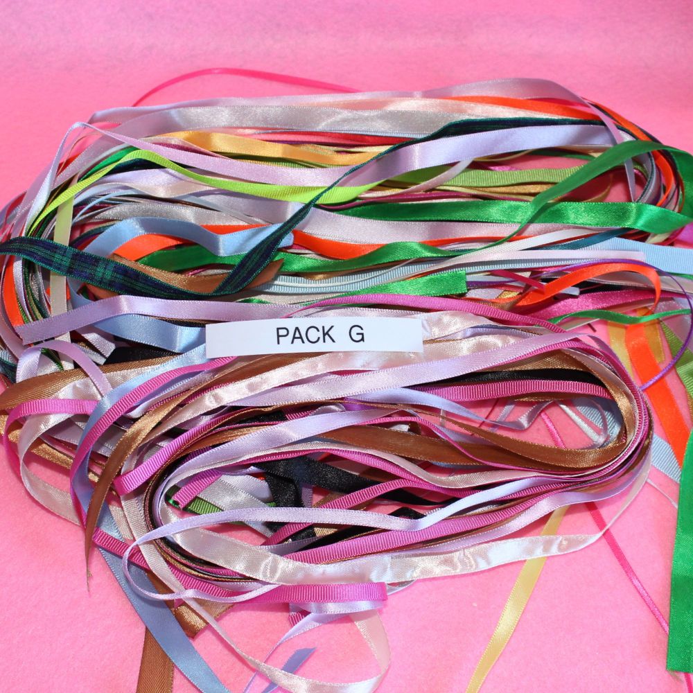 40 Metres Of Ribbon Pack G