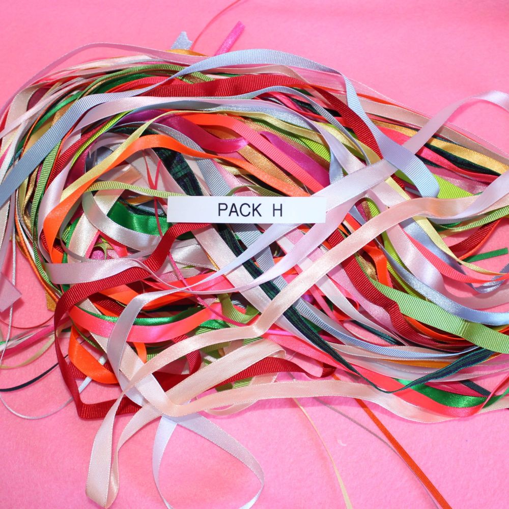 40 Metres Of Ribbon Pack H