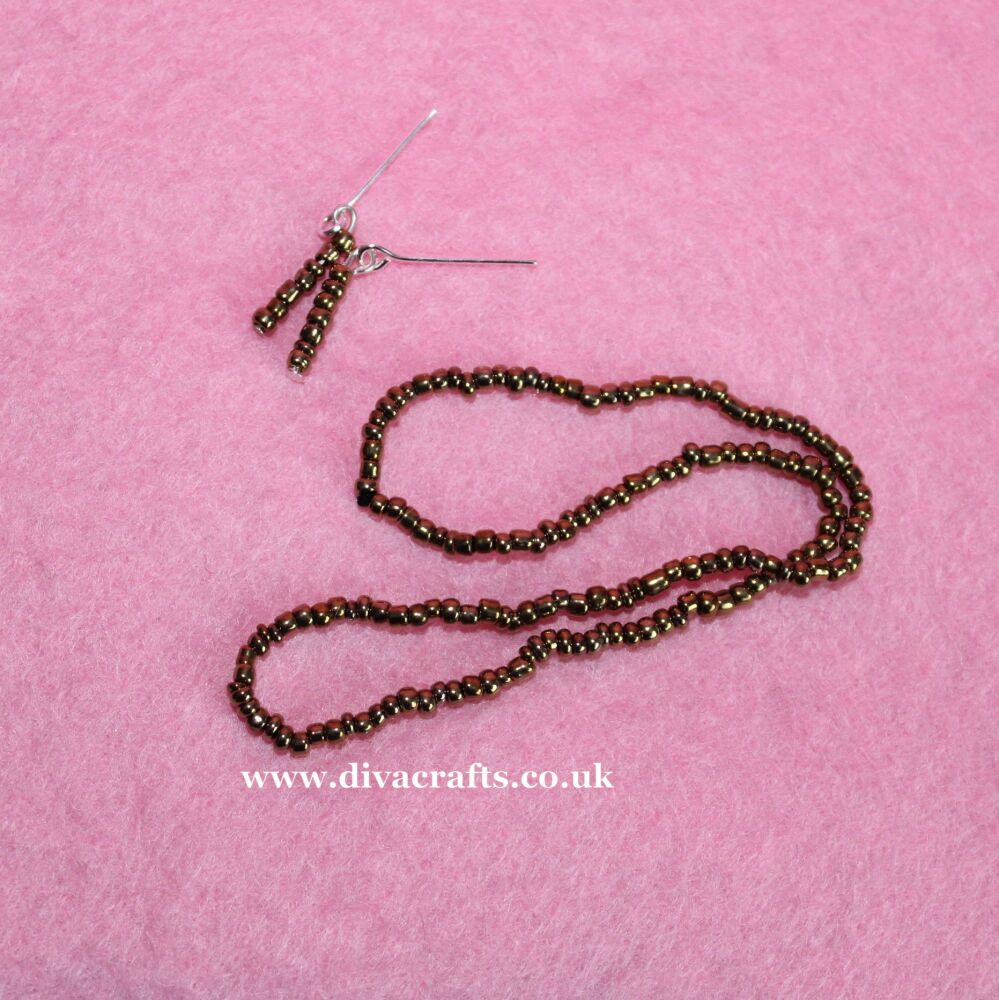 Handmade by Cazjar Pedigree Sindy Fashion - L21 Jewellery Only (Bronze colo