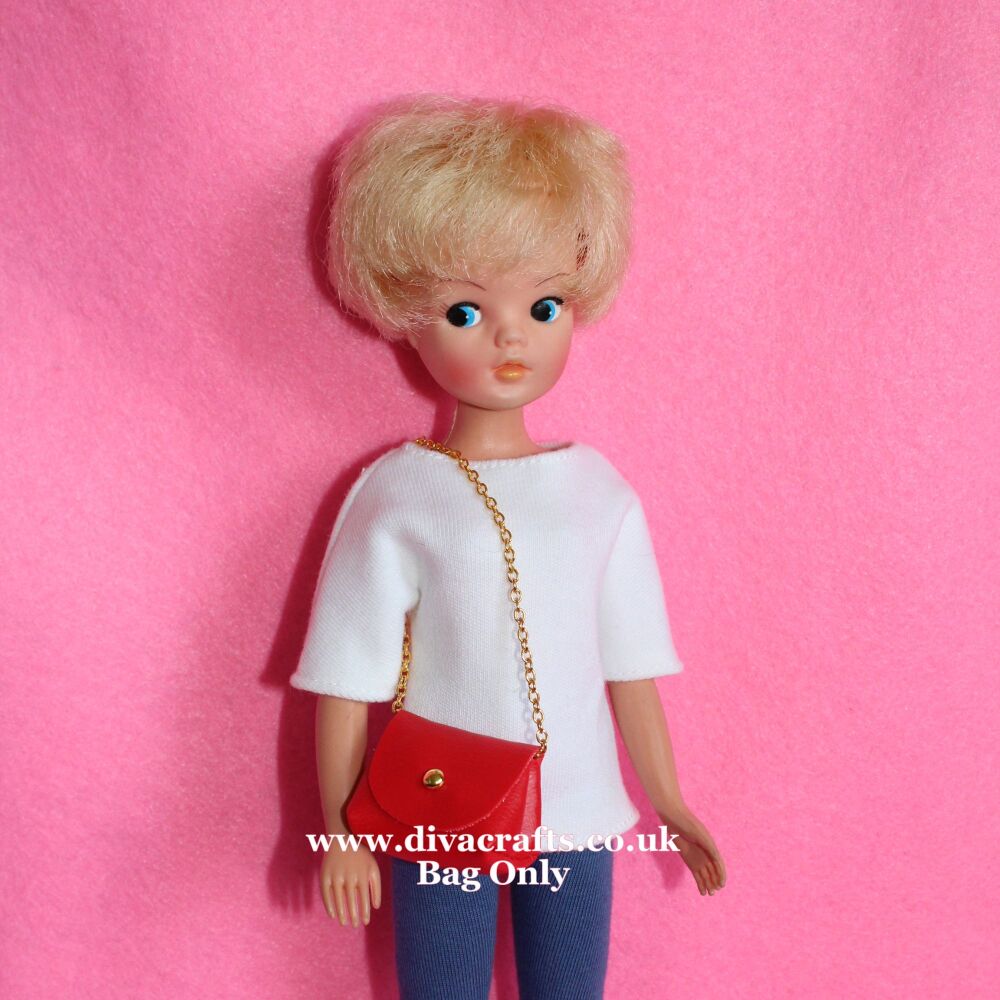 Handmade by Cazjar Pedigree Sindy Doll Size Bag Only - B0012