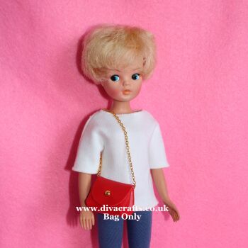 Handmade by Cazjar Pedigree Sindy Doll Size Bag Only - B0012