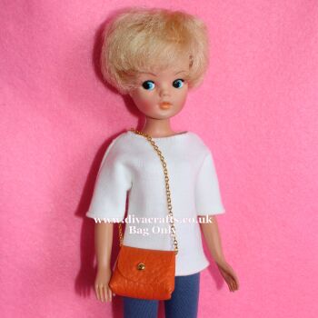 Handmade by Cazjar Pedigree Sindy Doll Size Bag Only - B0013