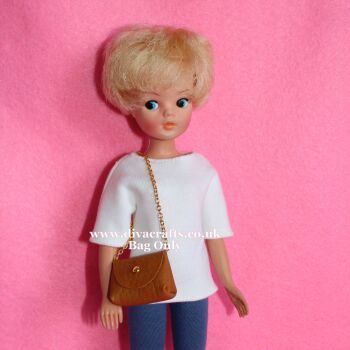 Handmade by Cazjar Pedigree Sindy Doll Size Bag Only - B0014
