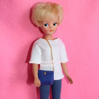 Handmade by Cazjar Pedigree Sindy Doll Size Bag Only - B0016