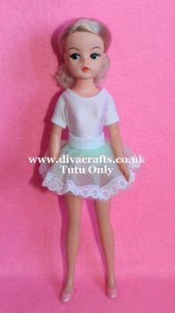 Handmade by Cazjar Pedigree Sindy Fashion - Tutu Only - Mint