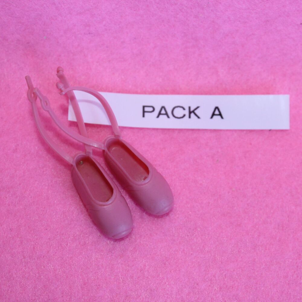 Pedigree Sindy Size Ballet Shoes *Used* Pair A