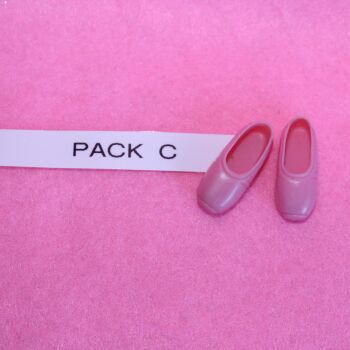 Pedigree Sindy Size Ballet Shoes *Used & Damaged* Pair C