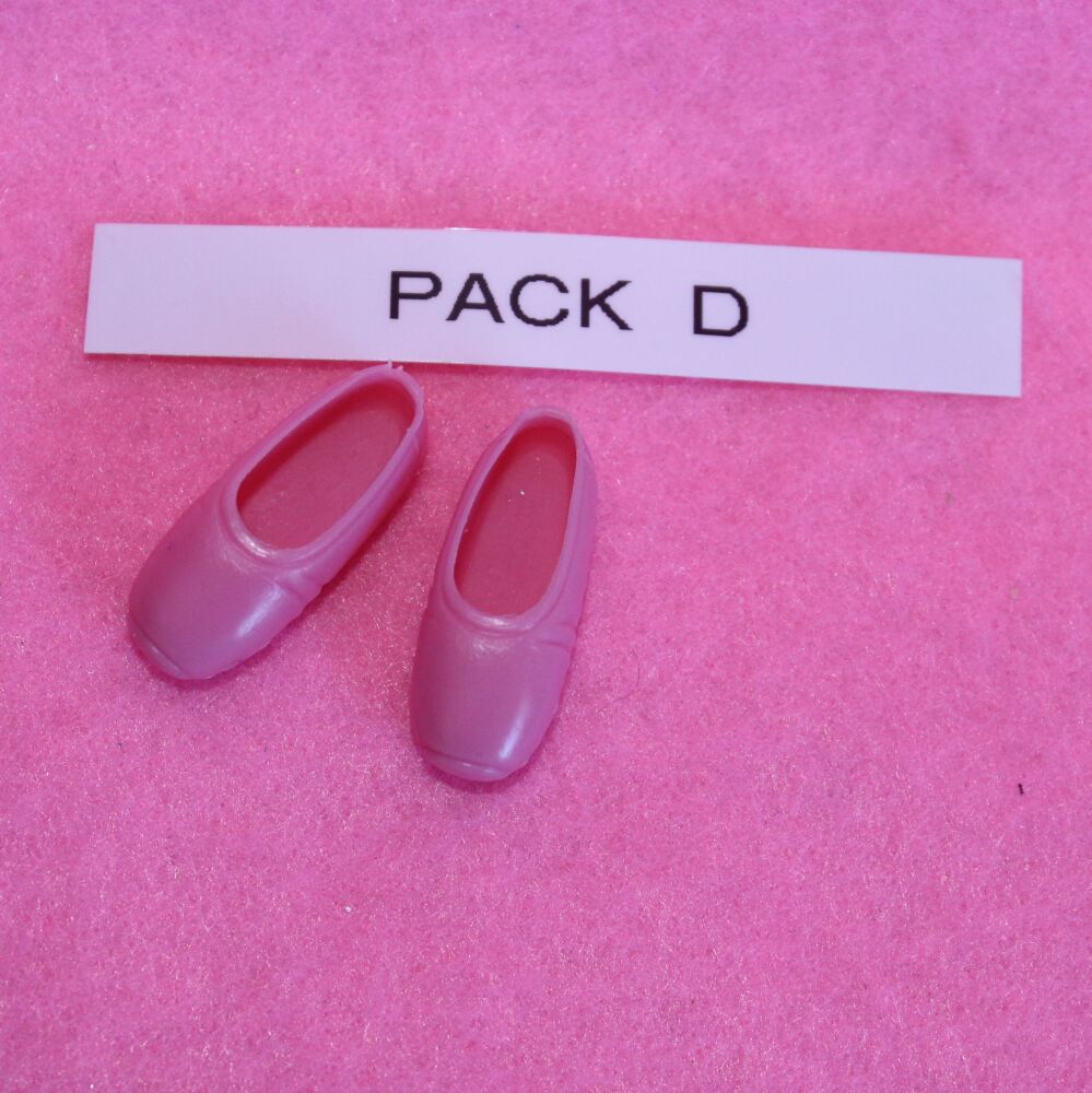 Pedigree Sindy Size Ballet Shoes *Used & Damaged* Pair D