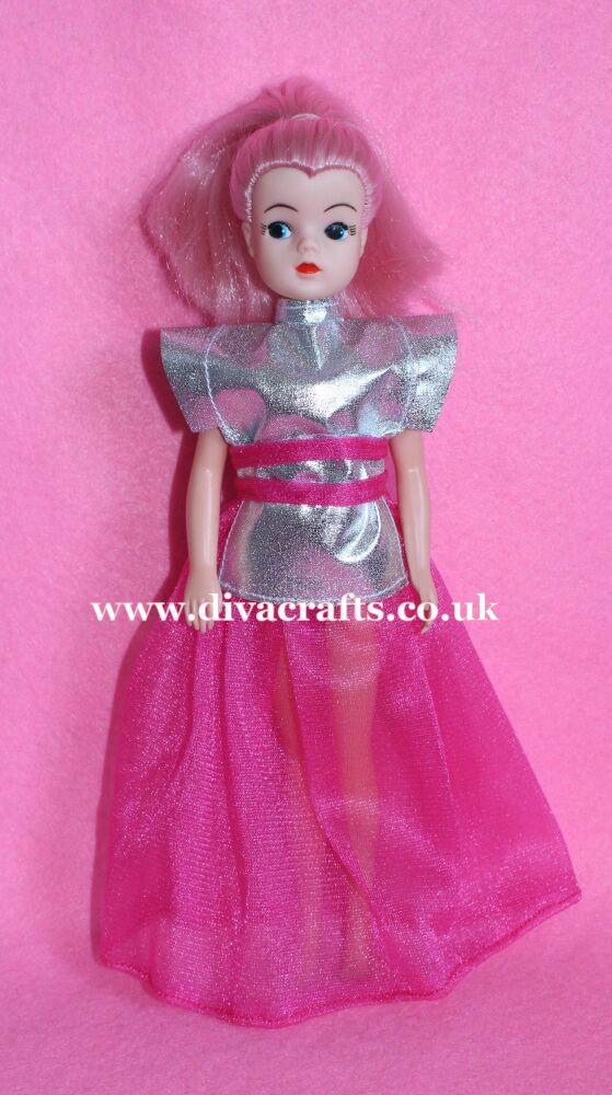 Handmade by Cazjar Pedigree Sindy Fashion - Reproduction Inspired Space Fantasy