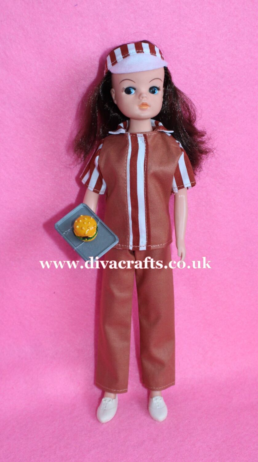 Handmade by Cazjar Pedigree Sindy Fashion - 286 *includes food props*