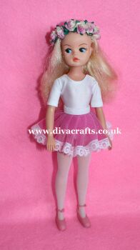 Handmade by Cazjar Pedigree Sindy Fashion - 062 Ballerina Outfit With shoes