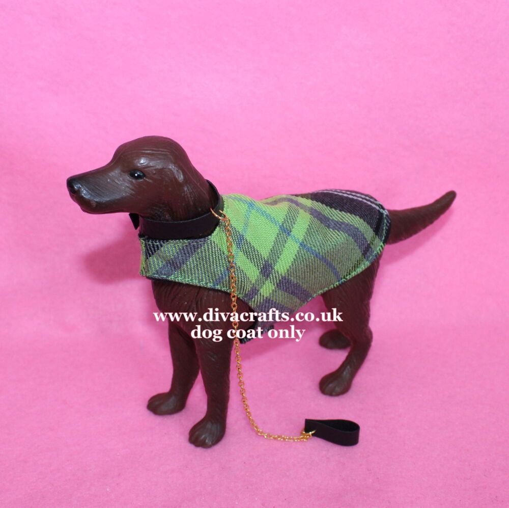 Handmade by Cazjar Pedigree Sindy Fashion - 105 Dog Coat & Lead Only