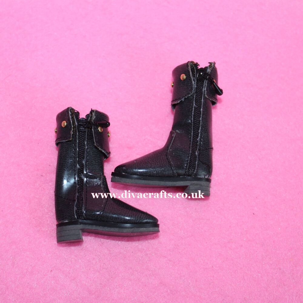 Integrity Doll Riot Boots Used/damaged