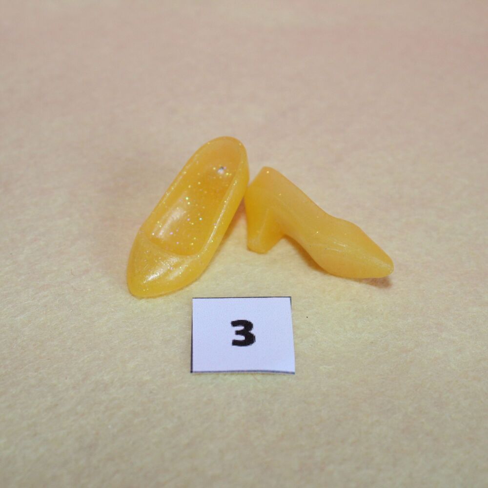 Hasbro Size Custom Made Jem Doll Shoes  *used* Pair 3