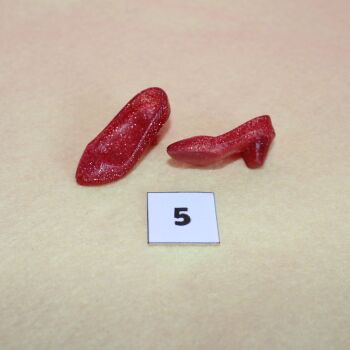 Hasbro Size Custom Made Jem Doll Shoes  *used* Pair 5