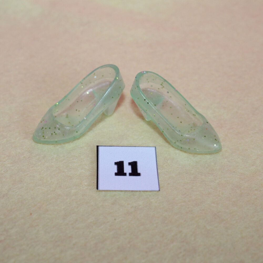 Hasbro Size Custom Made Jem Doll Shoes  *used* Pair 11