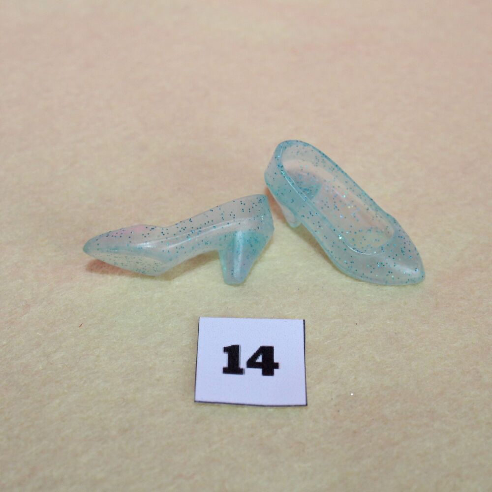 Hasbro Size Custom Made Jem Doll Shoes  *used* Pair 14